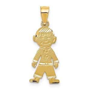 Million Charms 14k Yellow Gold Boy Charm